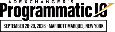 AdExchanger's Programmatic I/O - September 28-29, 2026 - Marriott Marquis, New York