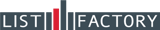 list factory logo