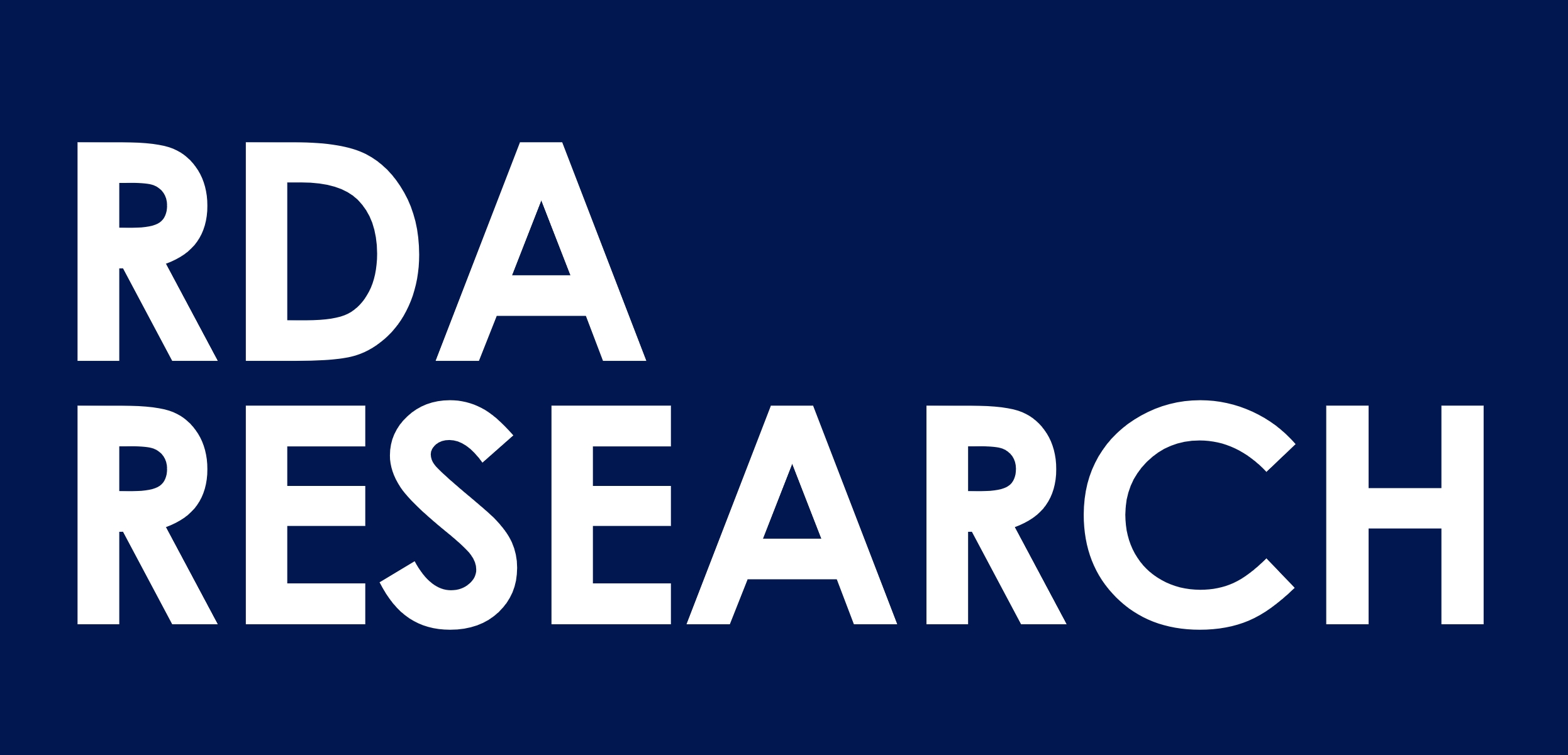 RDA Research logo