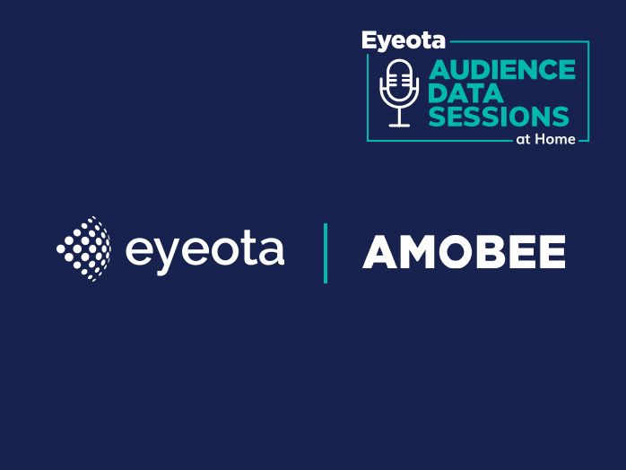 Eyeota Audience Data Sessions at Home, Eyeota, and Amobee logos